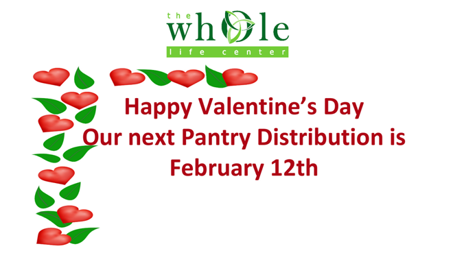 Happy Valentine's Day Next Pantry Feb 12th 2025